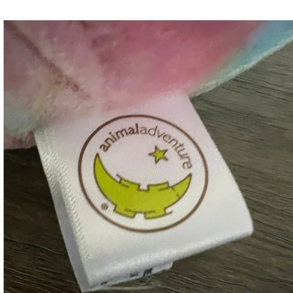 Animal Adventure Bellydoodles Tie Dye Teddy‎ Bear Plush